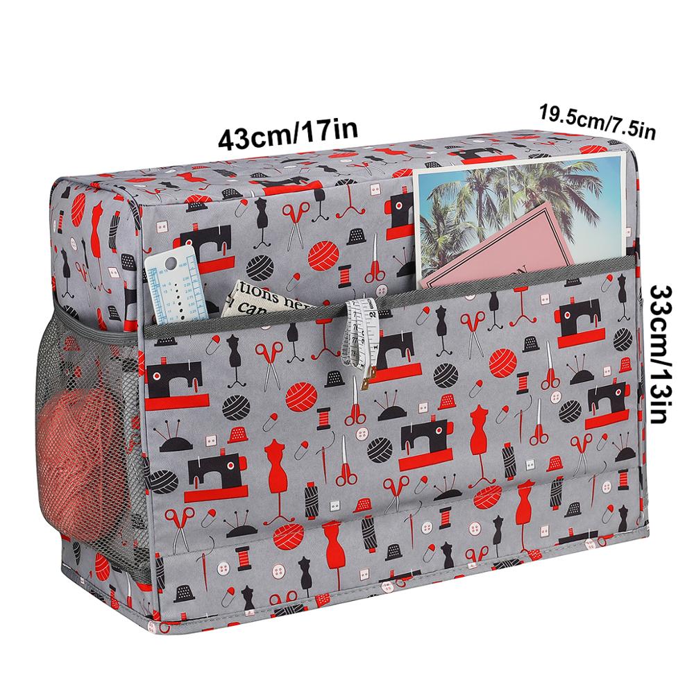 Pokrywa maszyny przeciwpyłbyć winnym robić szycia torba z pokrowiec robić przechowywania igieł i akcesoriów robić prezentów domowych dla kobiet