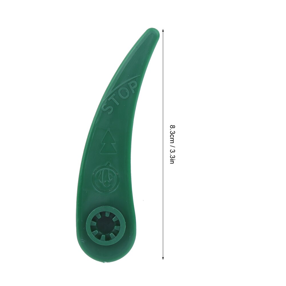 50Pcs Lawn Mower Plastic Blade Replacement Accessories Parts Lawn Mower Plastic Blades For ART 23‑18 Li/26‑18Li