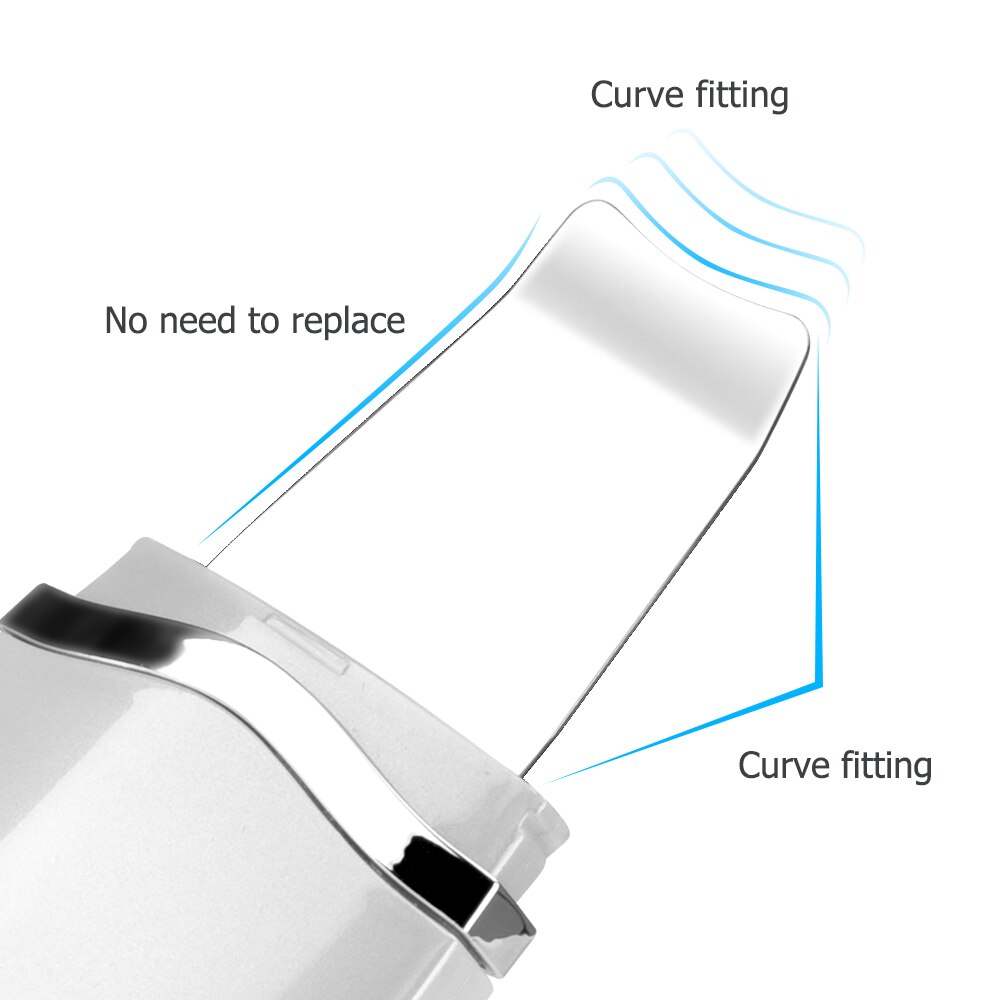 Ultrasone Ion Huid Scrubber Oplaadbare Microdermabrasie Diepe Reiniging Hoge Frequentie Trillingen Gezicht Peeling Massager Spa