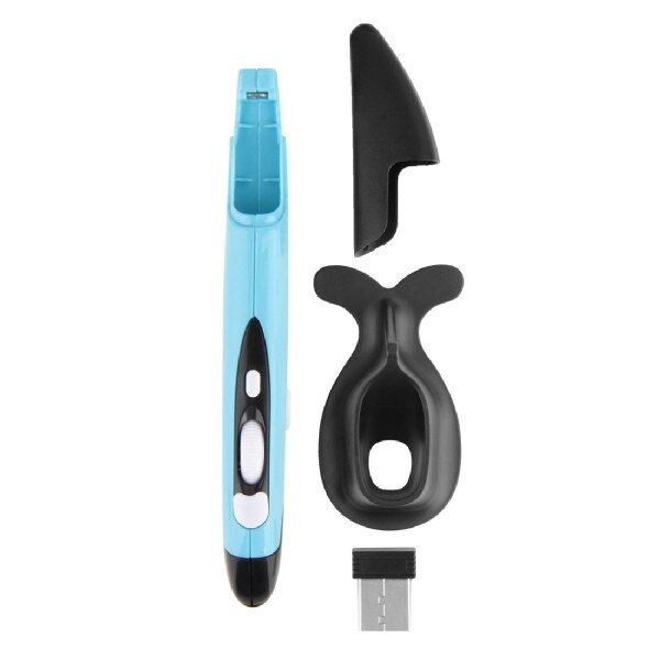Mini 2.4 ghz usb draadloze muis optische pen luchtmuis instelbaar 500 / 1000 dpi voor laptops desktops