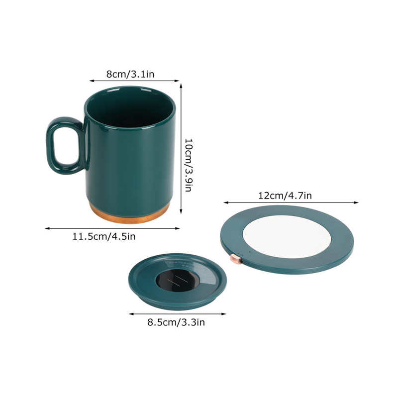 Thermostatic Cup Warmer USB Electric Cup Heating Pad Home Office Coffee Mug Warmer Tea Water Milk Mugs Heated Coaster