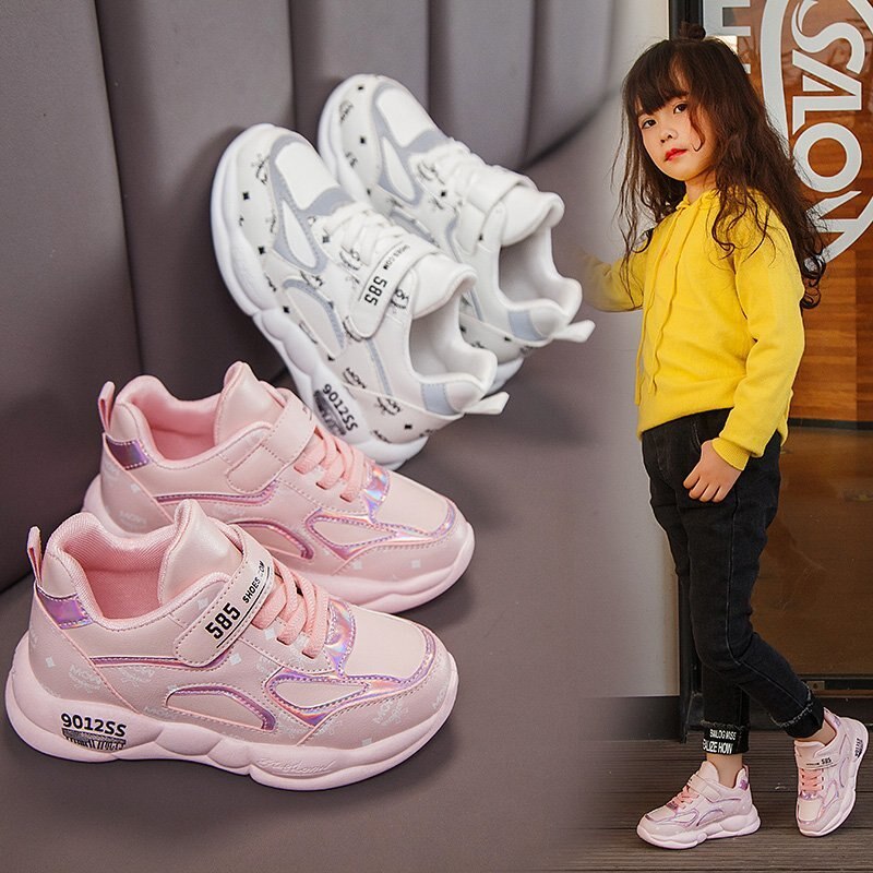 Girls' Shoes Spring and Autumn Children's Shoes Primary School Children's Casual Shoes Little Girls' Sports Shoes