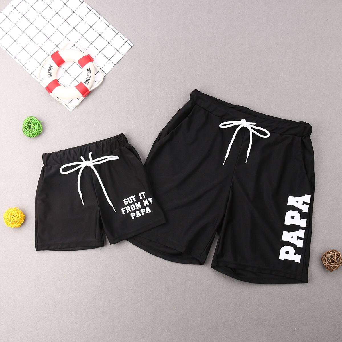 Summer Mens Swimwear Basic Shorts Swimming