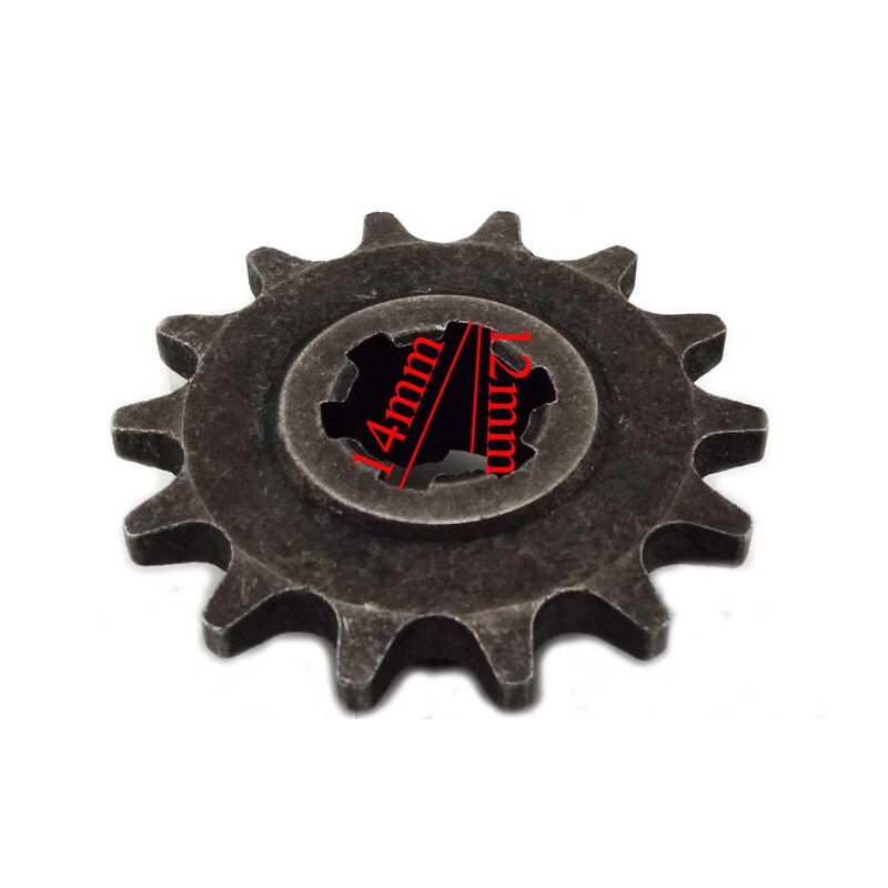 11T/14T/17T/20T Teeth Front Chain Sprocket For 47CC 49CC Engine Minimoto Mini Di - Foto 2