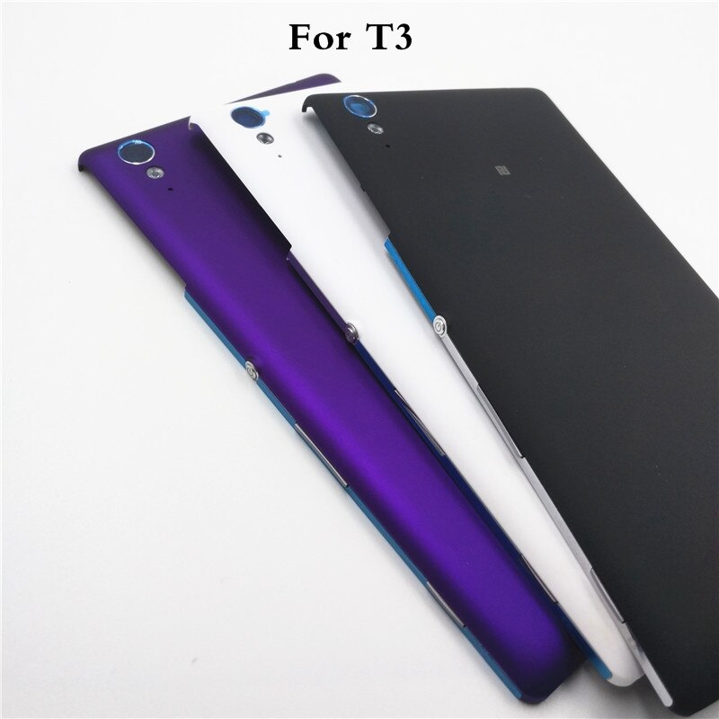 Original Battery Cover For Sony Xperia T3 D5102 D5103 D5106 M50W Rear Door Back Housing With NFC