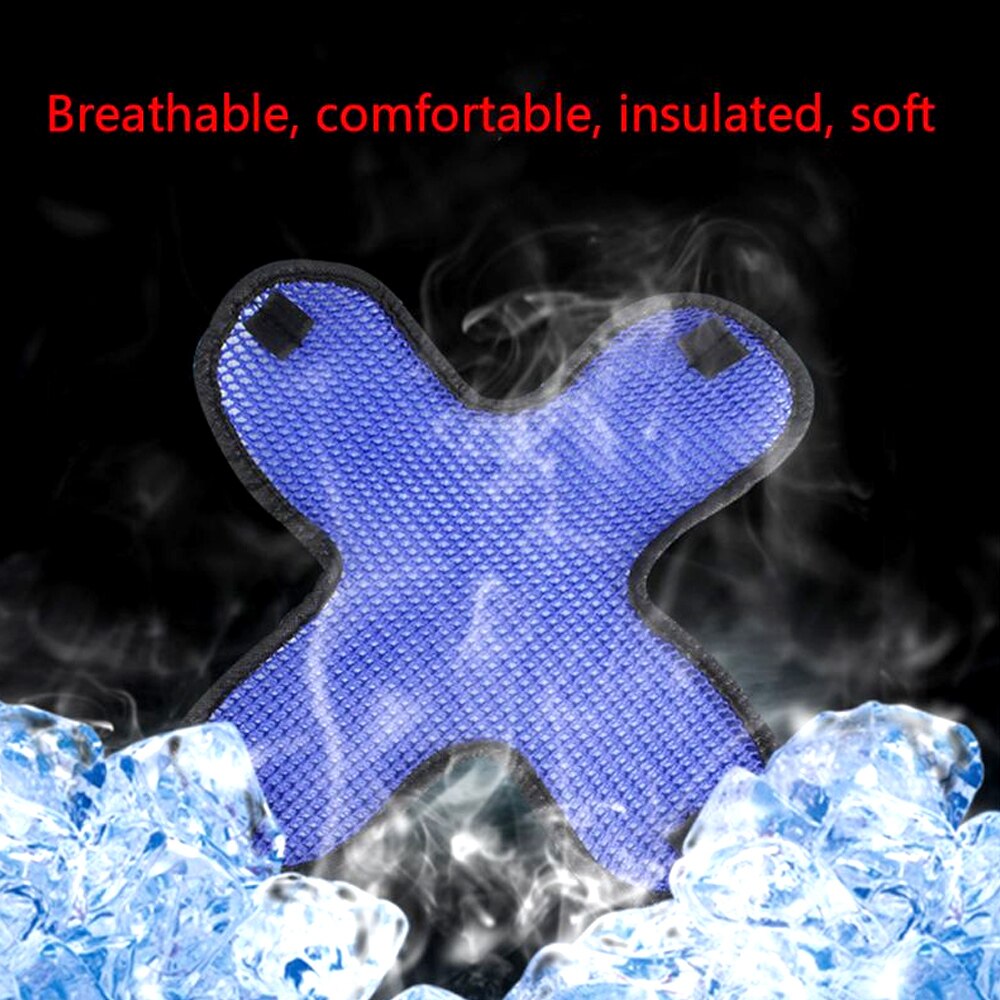 1Pcs Helmet Padding Protection-Motorcycle 3D Honeycomb Helmet Mesh Pad Waterproof Elastic Thermal Insulation Lining