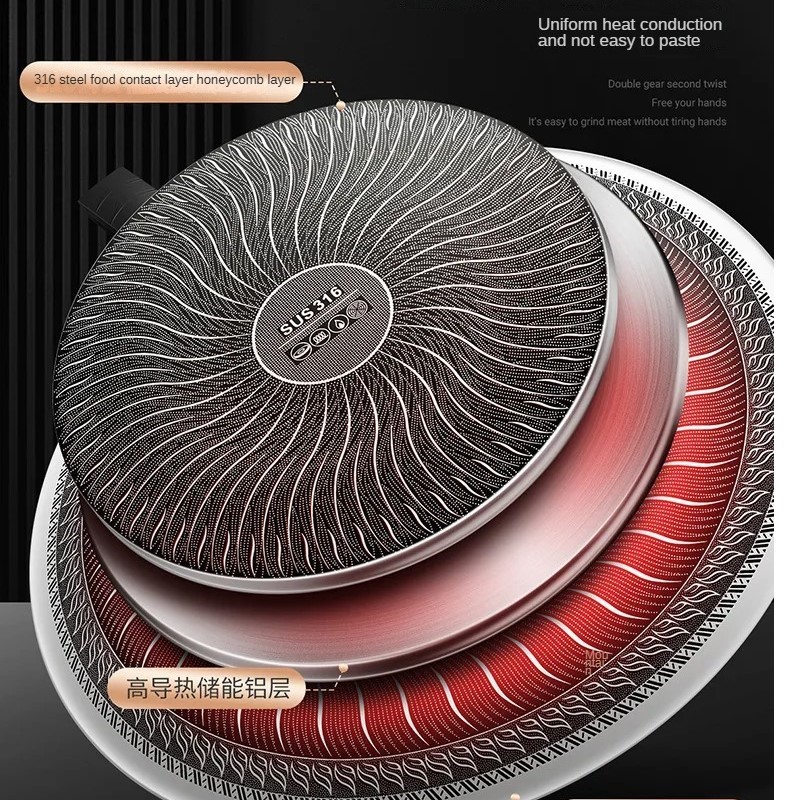 Grill platte 316 Edelstahl Outdoor Grill Topf Haushalt koreanische Eisenplatte Kochen Induktion sherd Bratpfanne