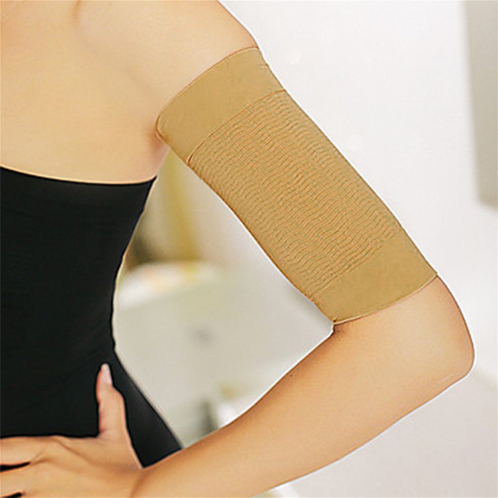 1 par tunna underarmar händer formare bränna fett bälte kompressionsarm bantning ärm försäljning mjuk händer arm form: Hudfärg