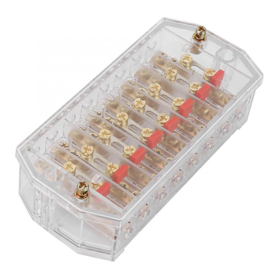 QFJ6/HYL Three Phase 4-Wire Household Meter Terminal Row Electrical Enclosure Junction Box