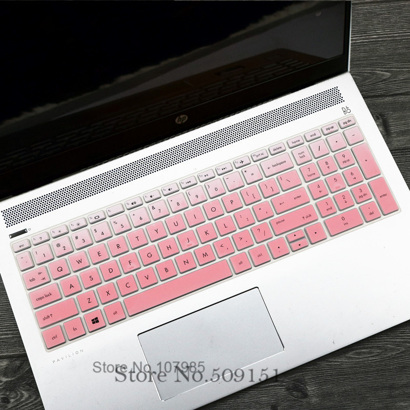 Dla HP Pavilion 15-dw serii 15-dw0008ne 15-dw0054 15-dw0035cl 15-dw0054nl dw0807nz 15 15.6 cal osłona na klawiaturę laptopa Protector: GradualPink