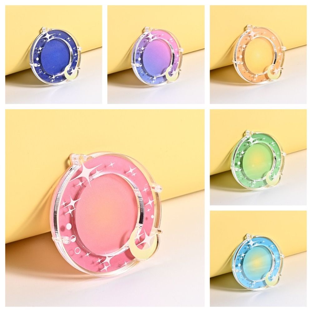 Japanese-Style Anime Badge Storage Box Mini Cartoon Badge Display Cases Acrylic Badge Protector Cover Anime Collector's