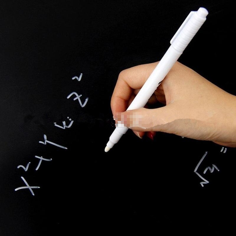 1PC White Liquid Chalk Pen Marker Glass Windows Chalkboard Blackboard Liquid Ink Pen Used on Chalkboard Window White Pen