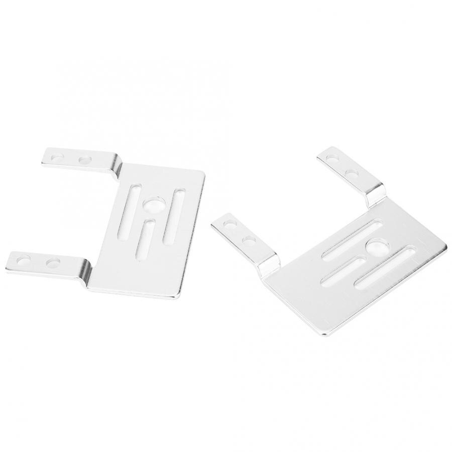 2 Pcs Servo Mounting Bracket 7005 Aluminum Robotic Adjustable Servo Mounting Board