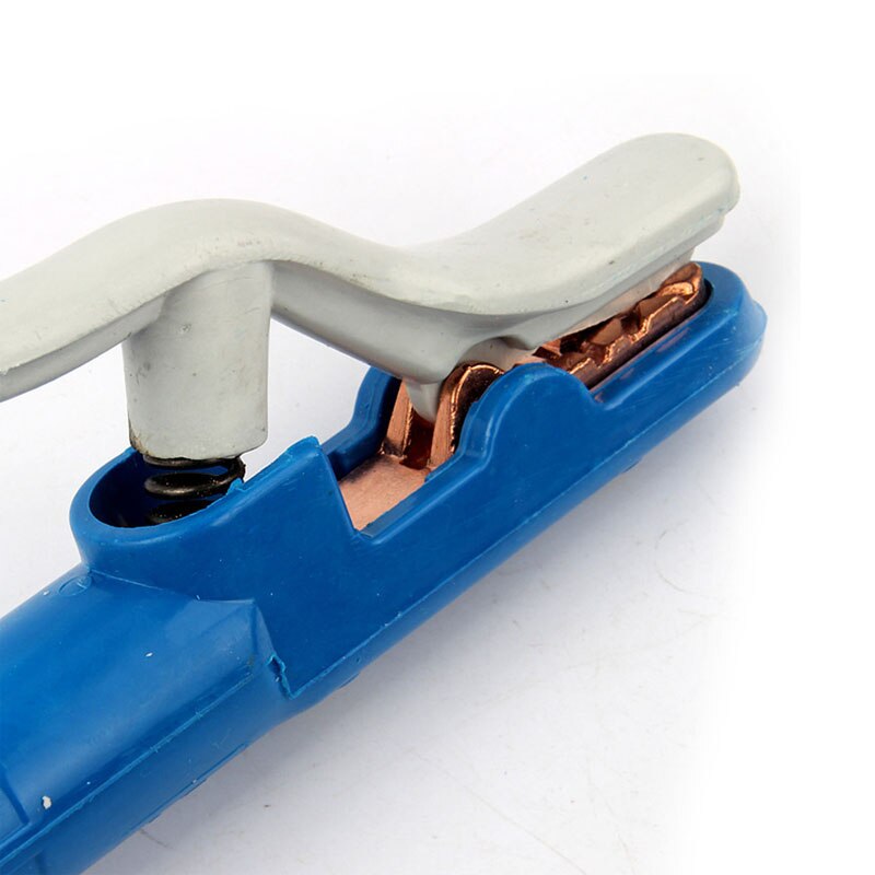 Svejseholder ren kobber smedning mund 800a anti skoldning anti faldende håndtag svejsetæng elektrisk svejse klemme