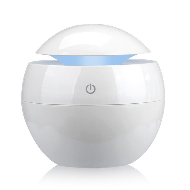 Diffuser Ultrasonic-Air-Humidifier Essential-Oil Aroma Office Home Led-Lights Aromatherapy for home diffuser essential oils: White