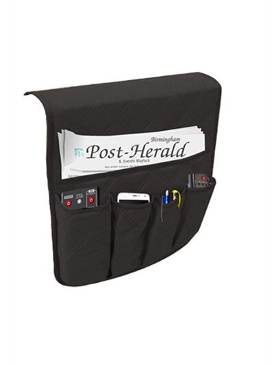 Sofa hand holding storage bag，Schlafsack für die Armlehne。подхват от руки дивана ，Sac de rangement de l'accoudoir du canapé: black