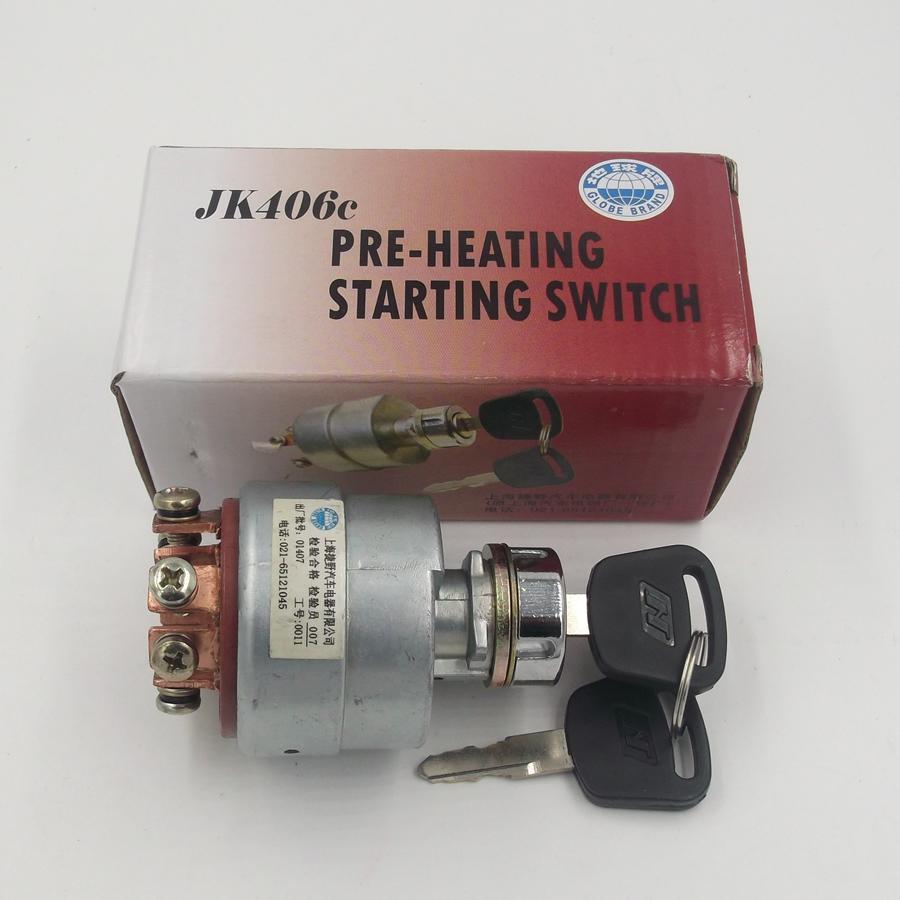 start switch JK406C 24V ignition switch lock key c... Grandado