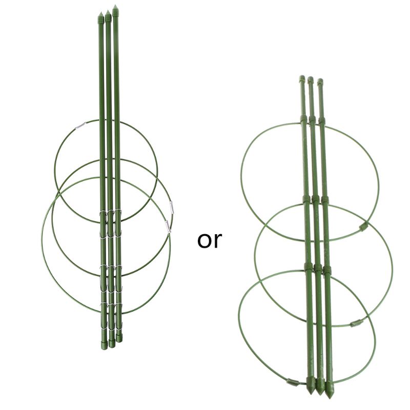 Puutarhakasvien tuki kiipeilykasvit 45cm 60cm kartiomainen ristikkotukikehys  k1mf