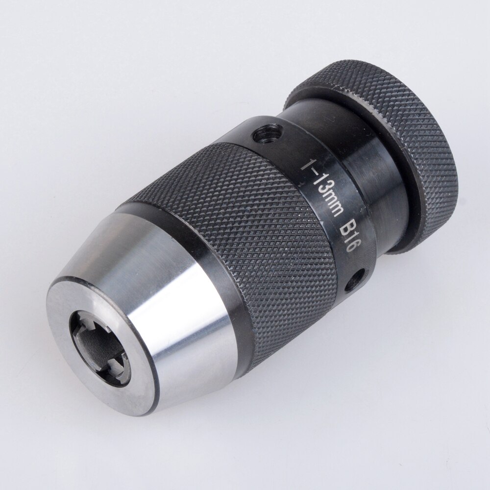 Drill Chuck Arbor B16 (1-13mm) Self Tighten Keyless Drill Chuck &amp; MT3-B16 Arbor Fits For Almost All Drilling And Lathes With MK3