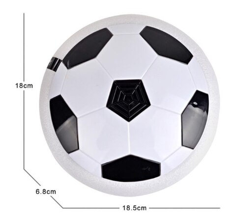 Barn mini utveckling leksak boll leksaker svävande multi-ytor inomhus glidande luftfjädrad fotboll fotboll flytande fotboll: 18cm ingen låda