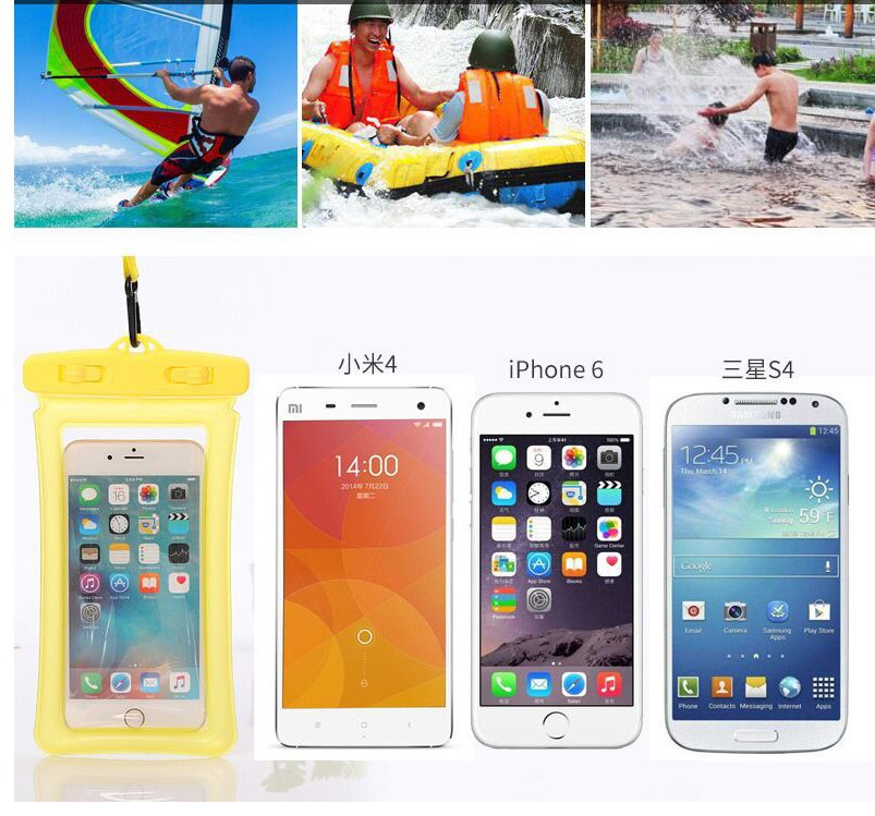 Waterproof Phone Case For Iphone 6/6s/6plus/7/7plus huawei p9 Sumsung Swimmimg Diving Underwater Sport Accessories