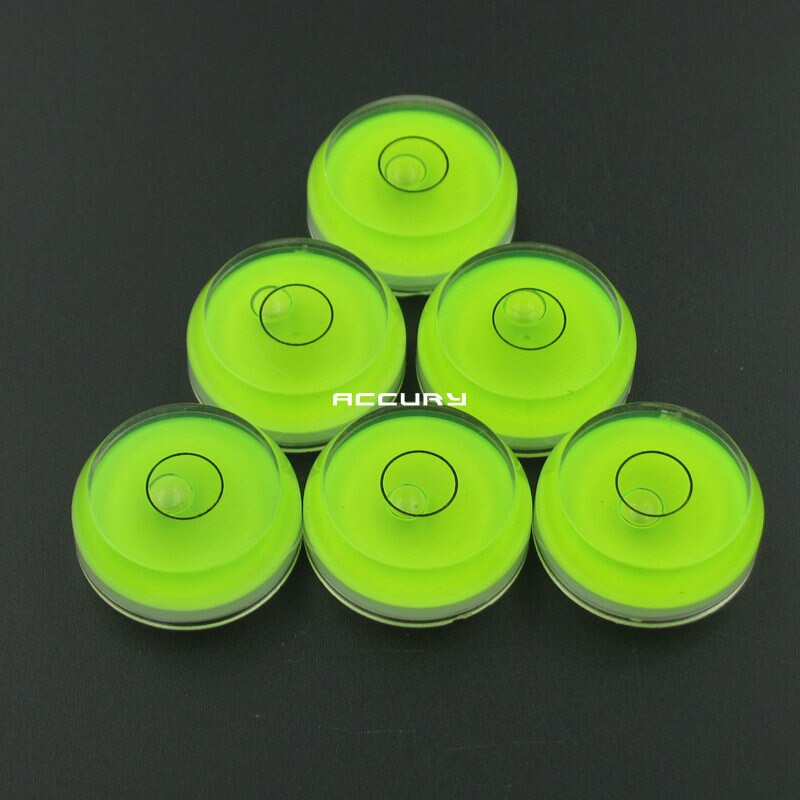 HACCURY Diameter 30mm Hoogte 11mm Precisie waterpas waterpas Circulaire Bullseye Niveau meting instrument