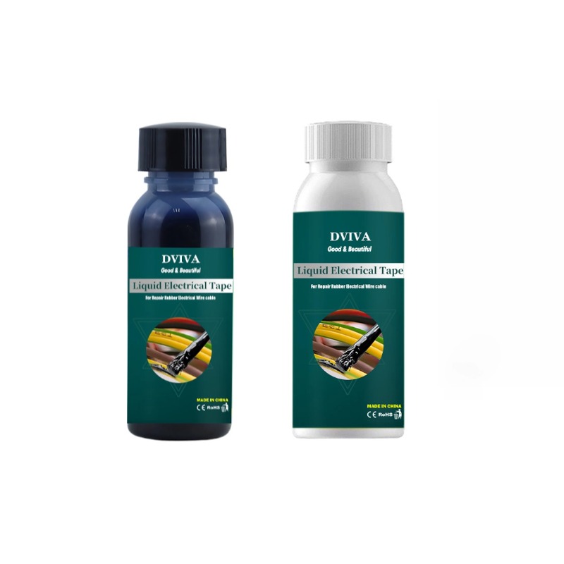 Vloeibare elektrische tape Waterdichte isolatiepasta Afdichtmiddel Draad Kabeljas Fix Lijnlijm Reparatielijm Isolatielijm 15 ~ 300 ml: Sky Blue