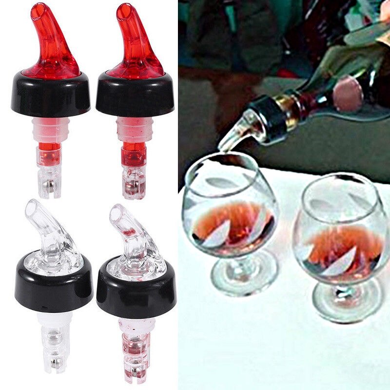10-60ml Liquor Spirit Nip Measure Wine Shot Pourer Bottle Dispenser Barware Quantitative Wine Pourer Bar Bartending Accessories