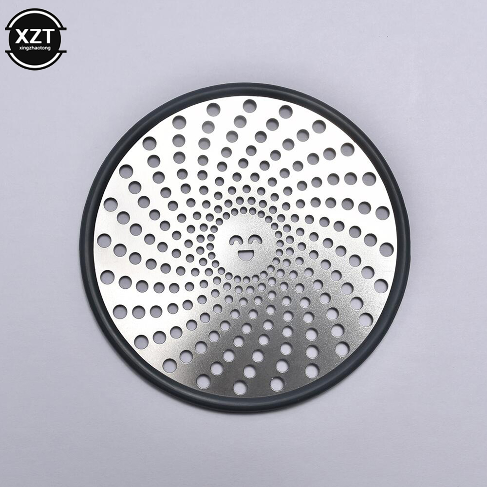 304 Sieb 110 mm Edelstahl-Haarfilter, Bodenablauf-Pad, Werkzeug, Badezimmer-Zubehör, Duschablauf-Abdeckung, Abflüsse, Abdeckung, Waschbecken-Sieb: Gelb