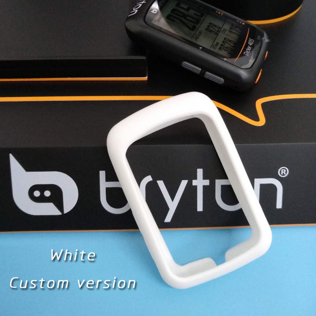 Bryton – housse de protection en caoutchouc pour ordinateur de vélo, avec film HD (pour Bryton 450 410 405 410), 450: White
