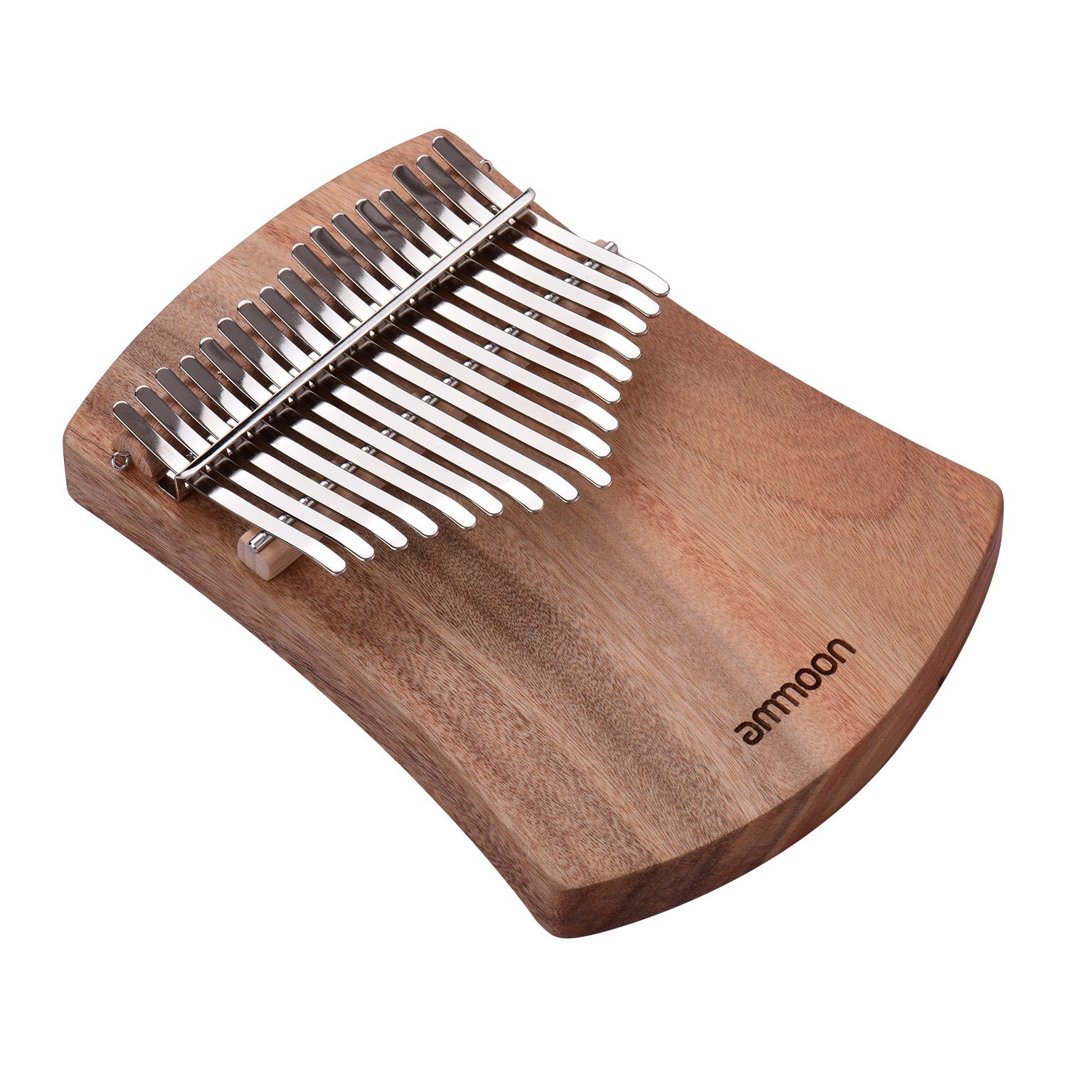 ammoon Kalimba 17-Key Thumb Piano Camphorwood C Tone Finger Piano with Carry Bag Music Book Musical Scale Stickers Tuning Hammer