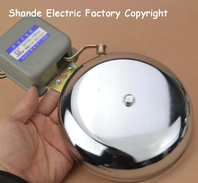electric school bell 6&#39; 150mm factory bell