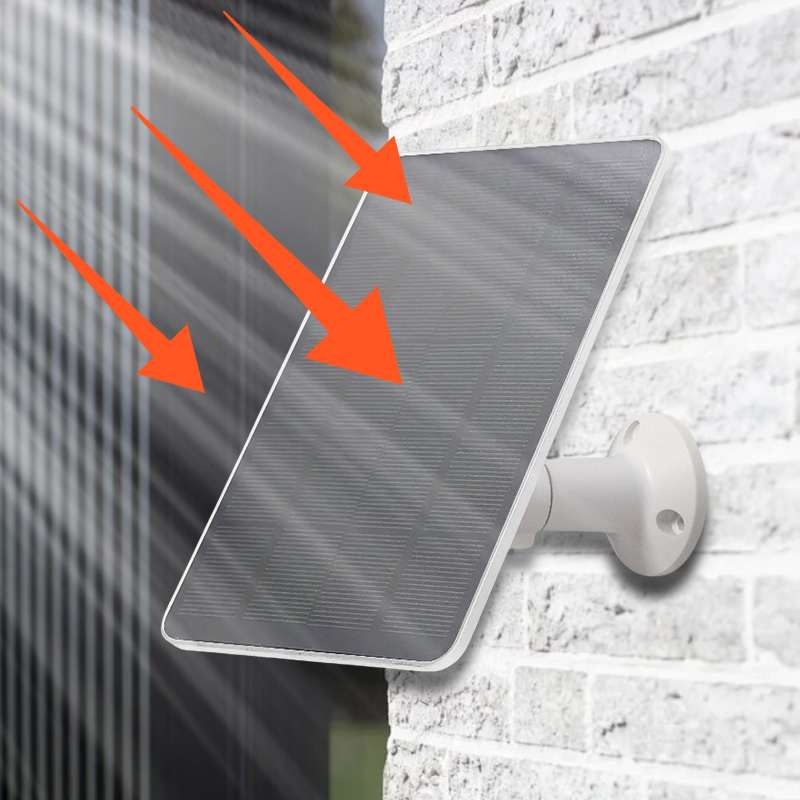 10w panele słoneczne typu c 5v mikro ładowarka ogniw słonecznych do kamer bezpieczeństwa, mały system oświetlenia domowego