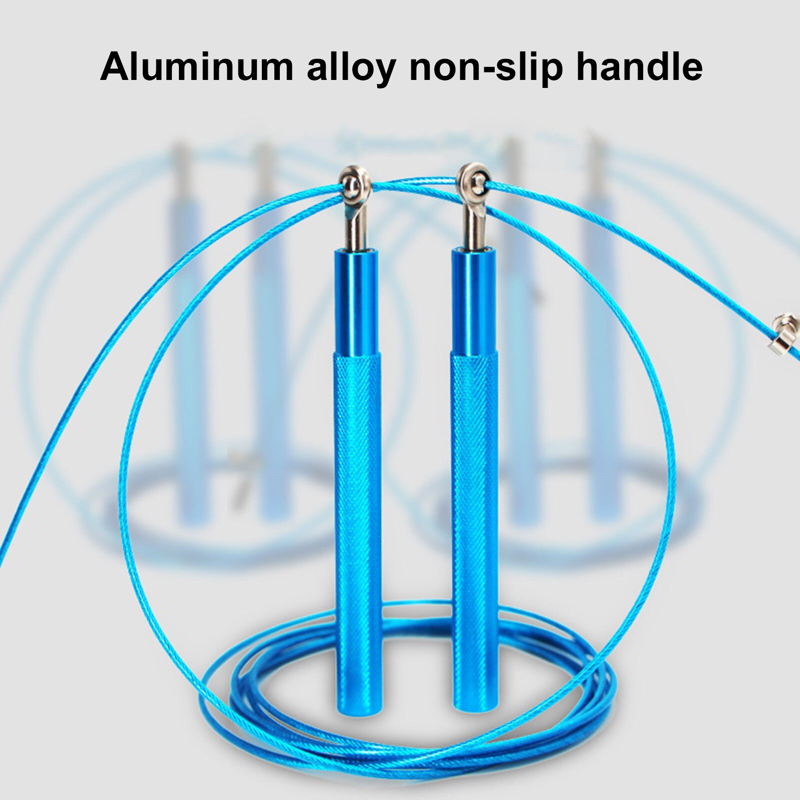 3M Jump Ropes Sports Fitness Adjustable Fast Speed Jump Skip Rope no noise Skipping Wire For Fitness Skip Training