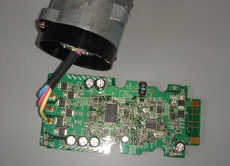 12V 16A Japan original driver for 380W 24A Metal culvert fan brushless DC motor turbine fan Pneumatic hovercraft vacuum cleaner