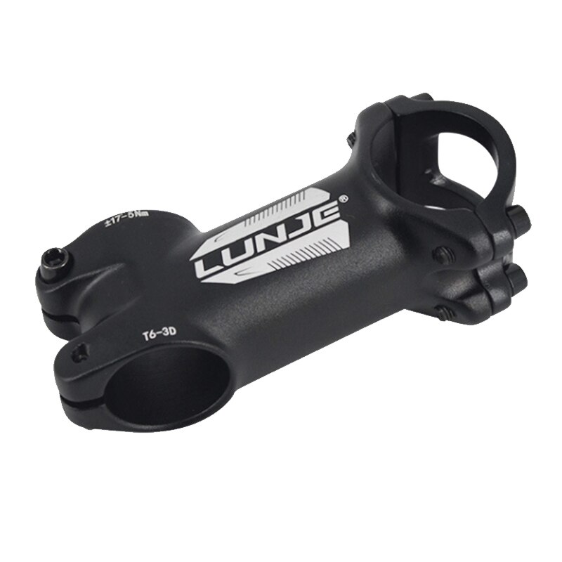 LUNJE Bike Stem Mountain Road Bike Stem Ultralight Stem 31.8mm Handlebar Stem 17 Degree