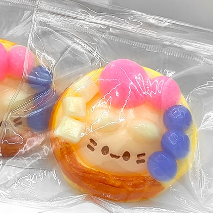 Pie antiestrés de Navidad, pie blando suave, pegajoso, alivio del estrés, juguetes relajantes, apretar, tabique, pata de gato, juguete de dibujos animados Kawaii