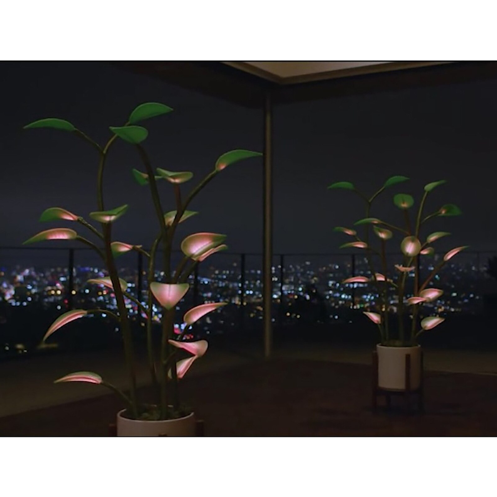 Glow 'S Nachts Led Magical Blad Lichten Kamerplant Kunstplanten Home Decor Indoor Kamer Decoratieve Home Decoratie Accessoires