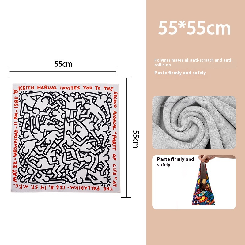 Camera Cover Protective Wrap Cloth Magic Folding Cloth SLR Lens Protector Case Wrapping Storage photographinner Bag: Ivory