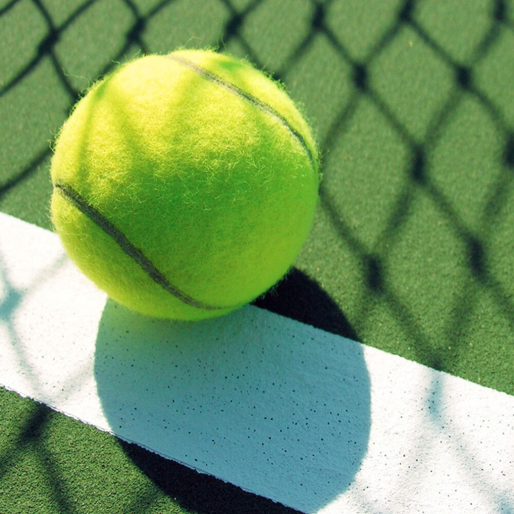 Yellow Tennis Balls Sports Tournament Outdoor Fun Cricket Beach Dog
