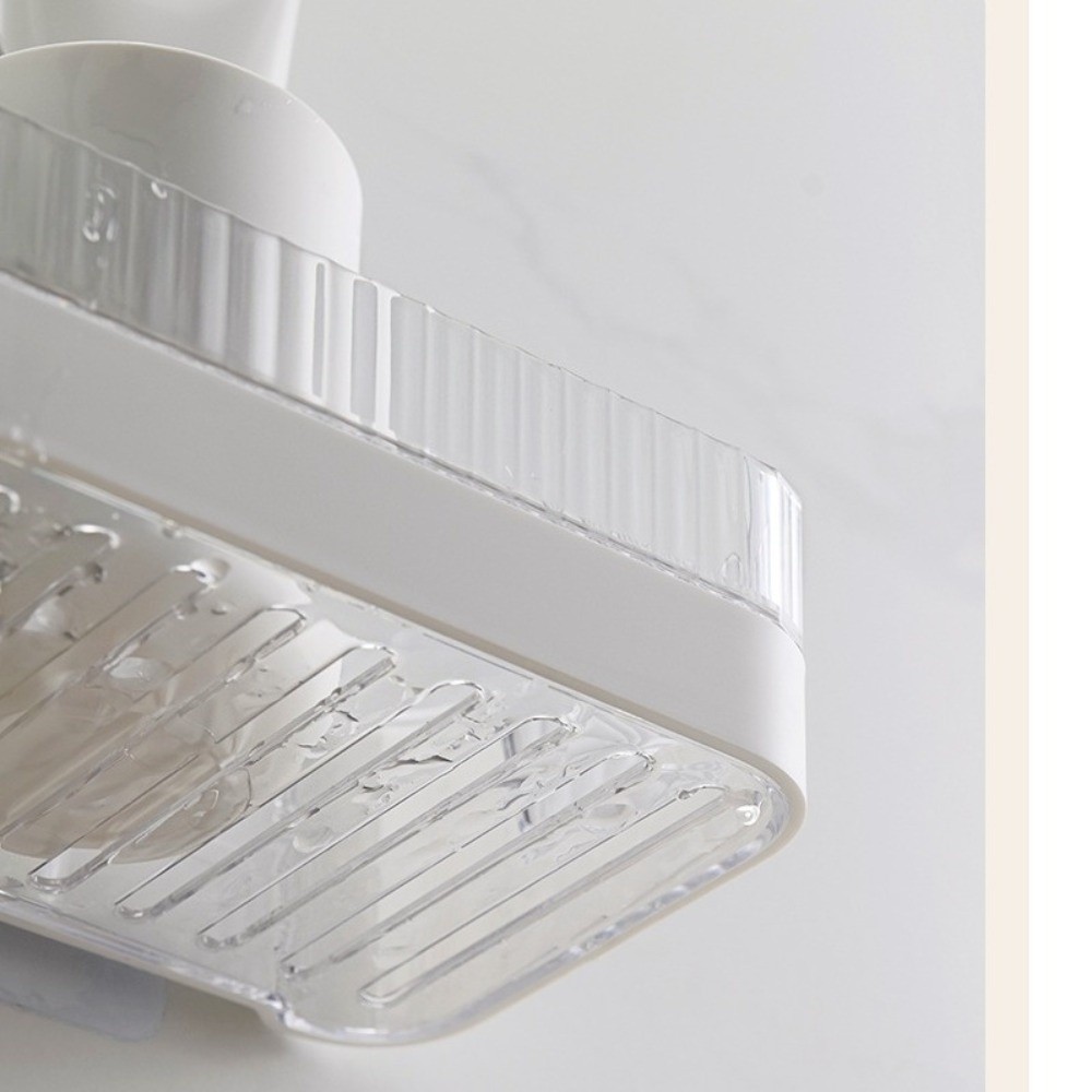 Praktisk väggmonterad badrumshylla utan spik plast toalettartiklar hållare platsbesparande rostfri badrumshylla dusch