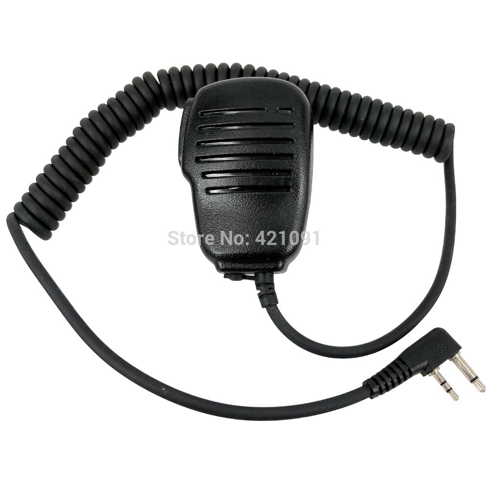 Håndholdt højttalermikrofon til icom ic -a4 a5 a6 a24 a14 f4 v8 v80 v82 walkie talkie tovejs radio