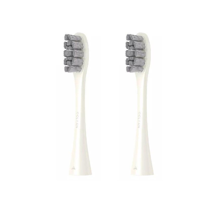 2PCS Original Xiaomi Oclean Replacement Brush Heads For Automatic Electric Sonic Toothbrush Deep Cleaning Tooth Brush Heads: gray