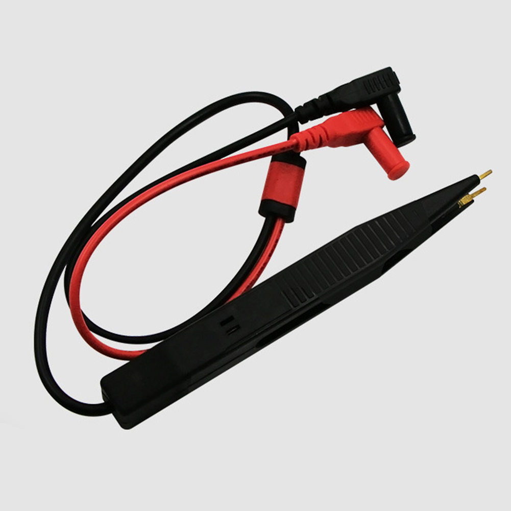 Bly sonde pincet kondensator modstand smd test multimeter tester clip meter pen ledninger chip komponent lcr test værktøj