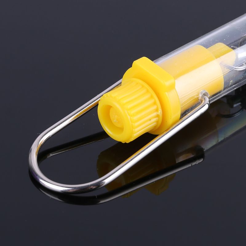 25N Dynamometer Plastic Tubular Spring Scale Dual Scale Labeled Physical Force Measuring Instruments for Laboratory Experiment