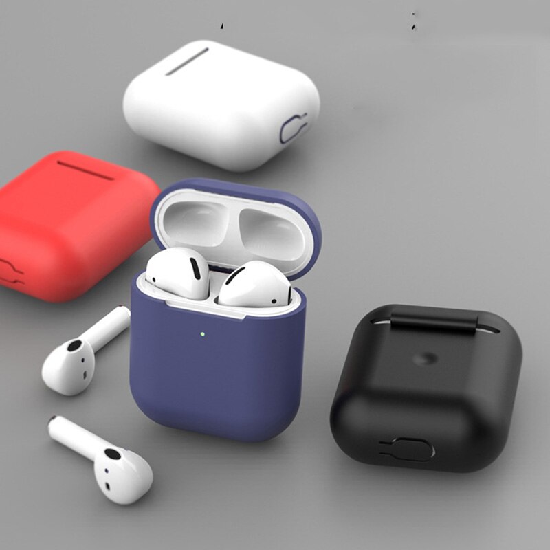 Silikonowe Etui do AirPods 1 & 2 - Luksusowe Ochronne Pokrowce