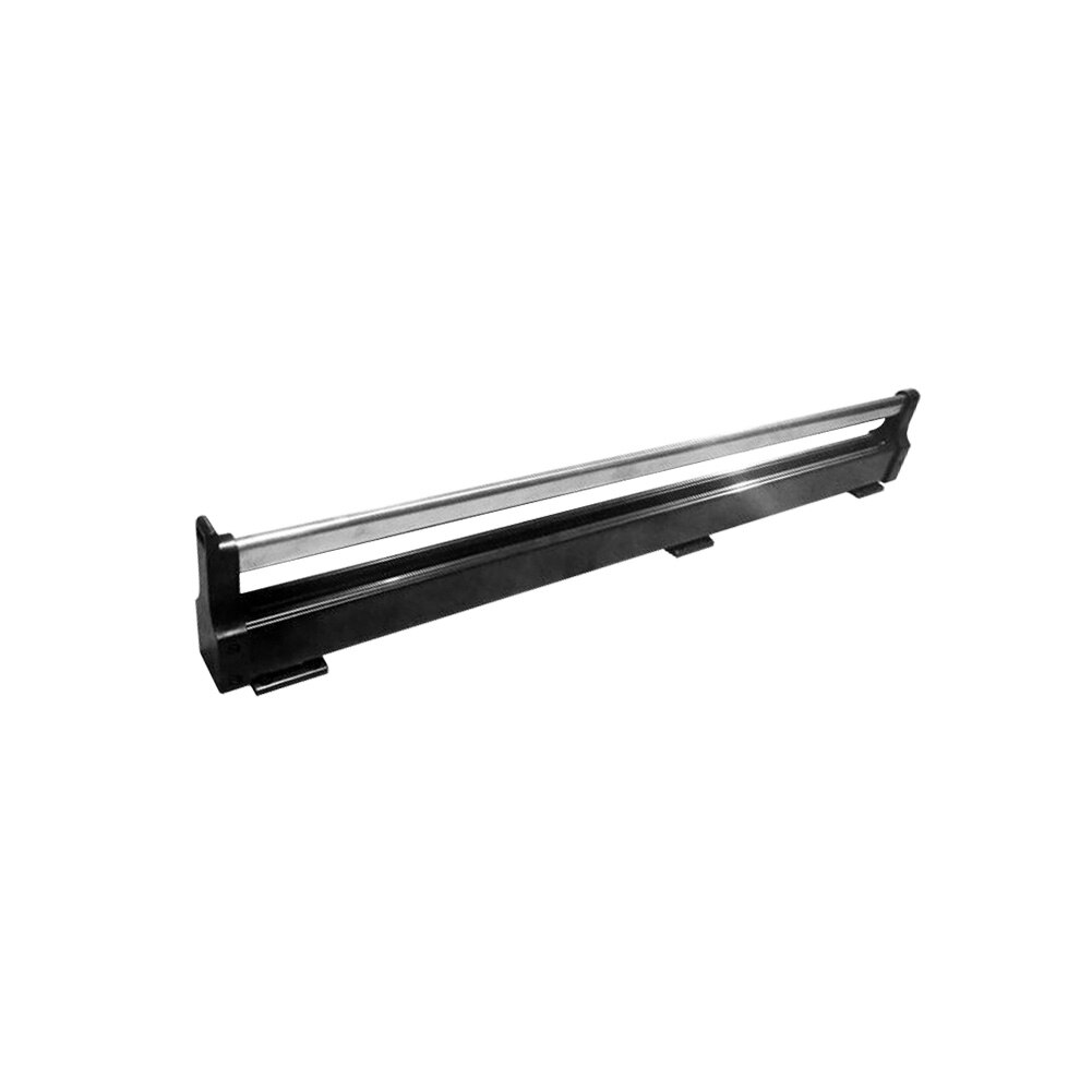 Let at installere hjemmetøjskinne rustfrit stål pladsbesparende skab betjent stang holdbar udtræk garderobe bøjle opbevaringsholder: Sort 30b