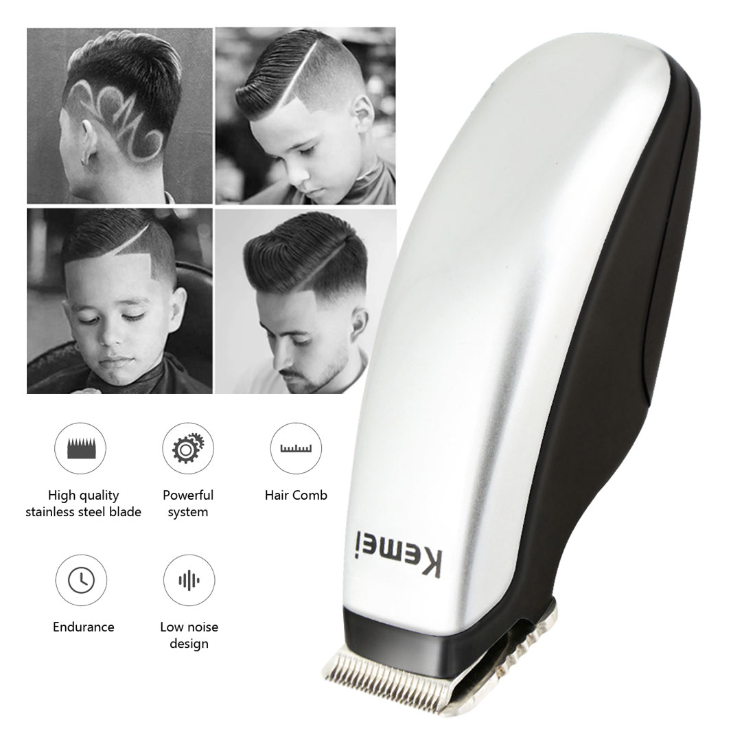 Mini kabellos Haar Trimmer DIY 0mm Glatze Bart Rasierer Haar Haarschneidemaschine Batterie beenden Haar Schneiden Maschine Männer