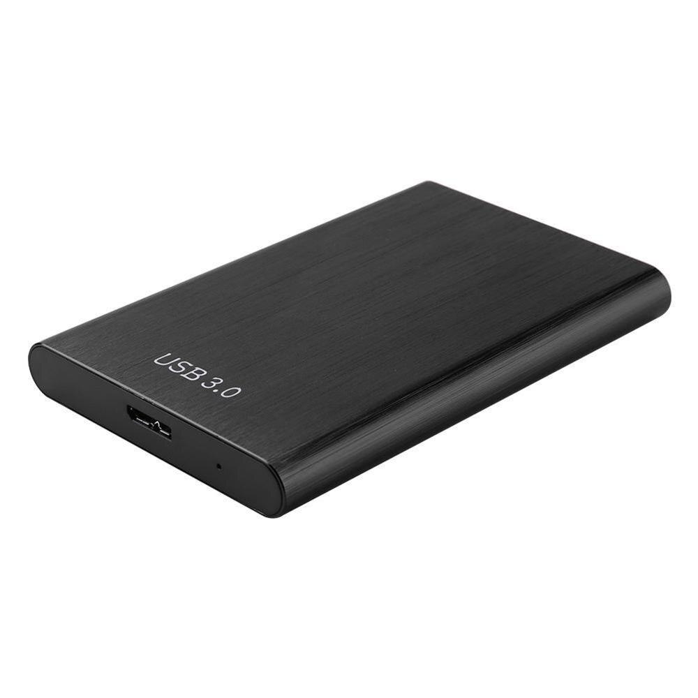 Custodia per disco rigido SATA usb 3.0 2 TB unità di velocità esterna portatile Laptop Desktop alta custodia Ultra rigida per dispositivi Slim R3X1: black