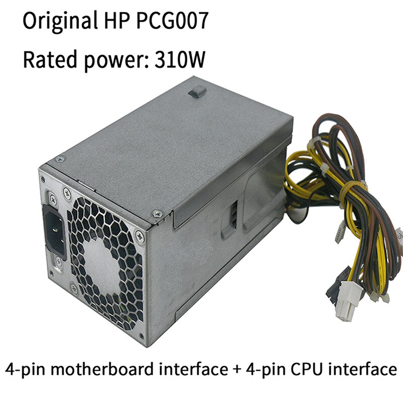 HP-fuente de alimentación Original para ordenador, 800, 600, 480, 280, G3, G4, PCG007, PA-3401-1HA, 310W, 400W, 4pin
